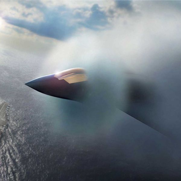 Boeing rendering of a future U.S. Navy carrier-based sixth-generation fighter concept associated with the F/A-XX program, which is intended to replace the F/A-18E/F Super Hornet and preserve carrier air superiority, long-range strike reach, and survivability in contested Indo-Pacific operations. (Image source: Boeing)