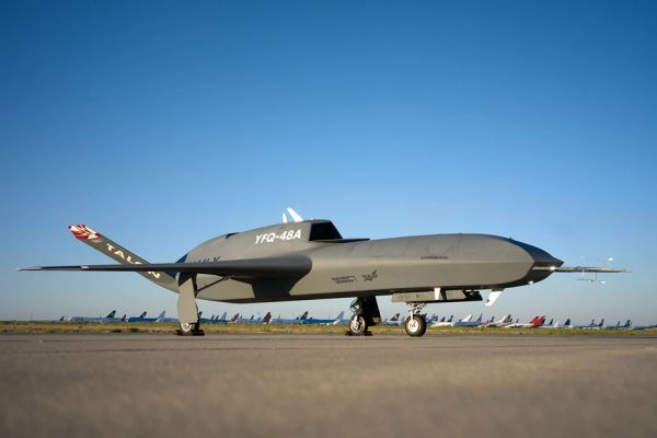 YFQ-48A Talon Blue autonomous collaborative combat aircraft Northrop Grumman United States specifications technical review data fact sheet pictures video