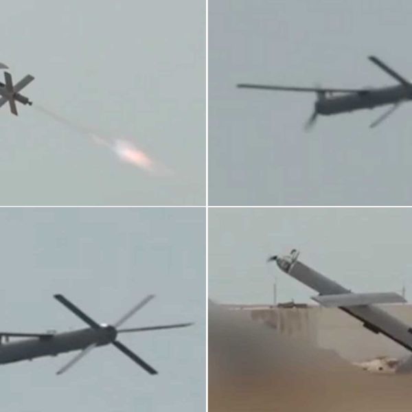 The warhead of the Shahed-101 is smaller than the one carried by the Shahed-131, but it remains capable of damaging radar antennas, communications equipment, ammunition storage points, and exposed infrastructure installations. (Picture source: X/Basha باشا)