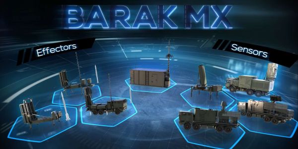 BARAK MX Integrated Air and Missile Defence System IAI Israel specifications technical review data fact sheet interceptor missiles radar pictures video