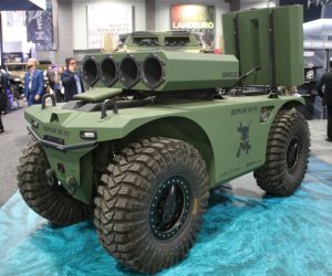 The RIPSAW M1 is a compact, high-speed uncrewed ground vehicle designed to carry modular sensors, counter-drone systems and other mission payloads ahead of U.S. Marine Corps formations (Picture Source: Army Recognition Group)