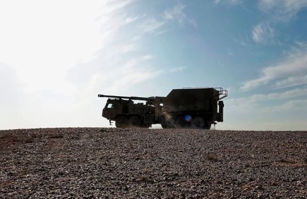 SIGMA Mobile Tactical Cannon MTC Elbit America Israel United States 155mm self-propelled howitzer