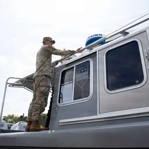 The D.C. National Guard has commissioned its first maritime security vessel, expanding surveillance, hazard detection and interagency support across the Potomac and Anacostia rivers (Picture Source: DC National Guard)