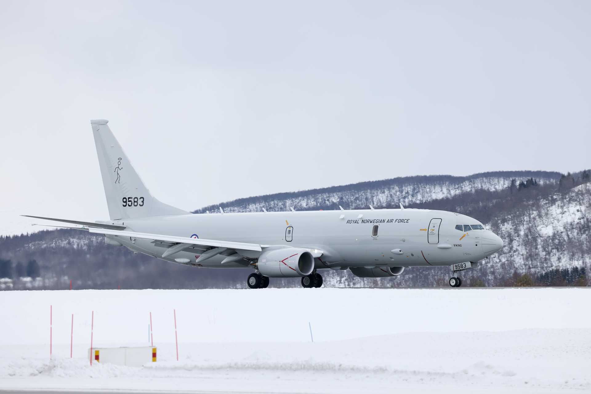 The P-8A Poseidon will patrol over the North Atlantic, improve Danish participation in the shared maritime picture, and reduce reliance on allied aircraft for missions around Greenland and the Faroe Islands. (Picture source: Norwegian MoD)