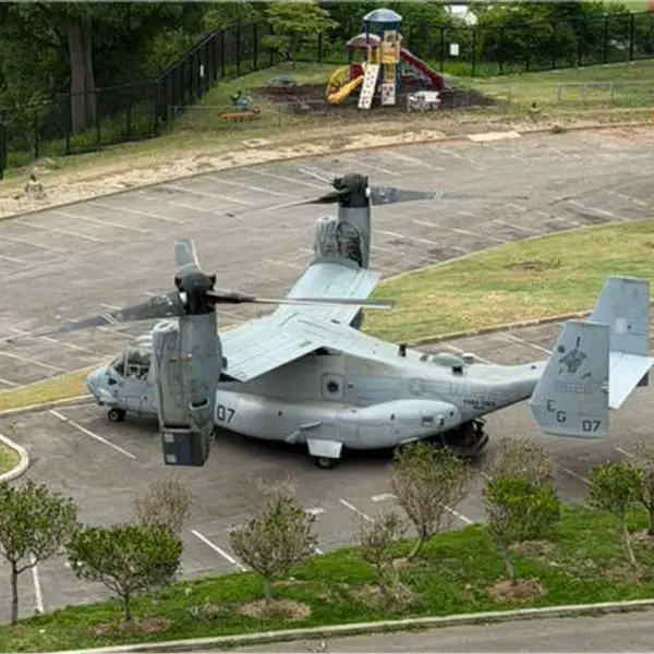 SOUTHCOM Commander Gen. Francis L. Donovan arrives in Caracas aboard a U.S. Marine Corps MV-22B Osprey during a U.S. embassy rapid-response exercise supported by the USS Iwo Jima Amphibious Ready Group operating off the Venezuelan coast.