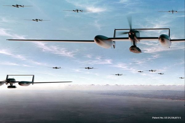 Swarm Aero has unveiled its Gamera Group 5 unmanned aircraft, combining a claimed 9,000-nautical-mile range, heavy payload capacity, and low-cost mass production to support persistent long-range strike and distributed operations across contested theaters (Picture Source: Swarm Aero)