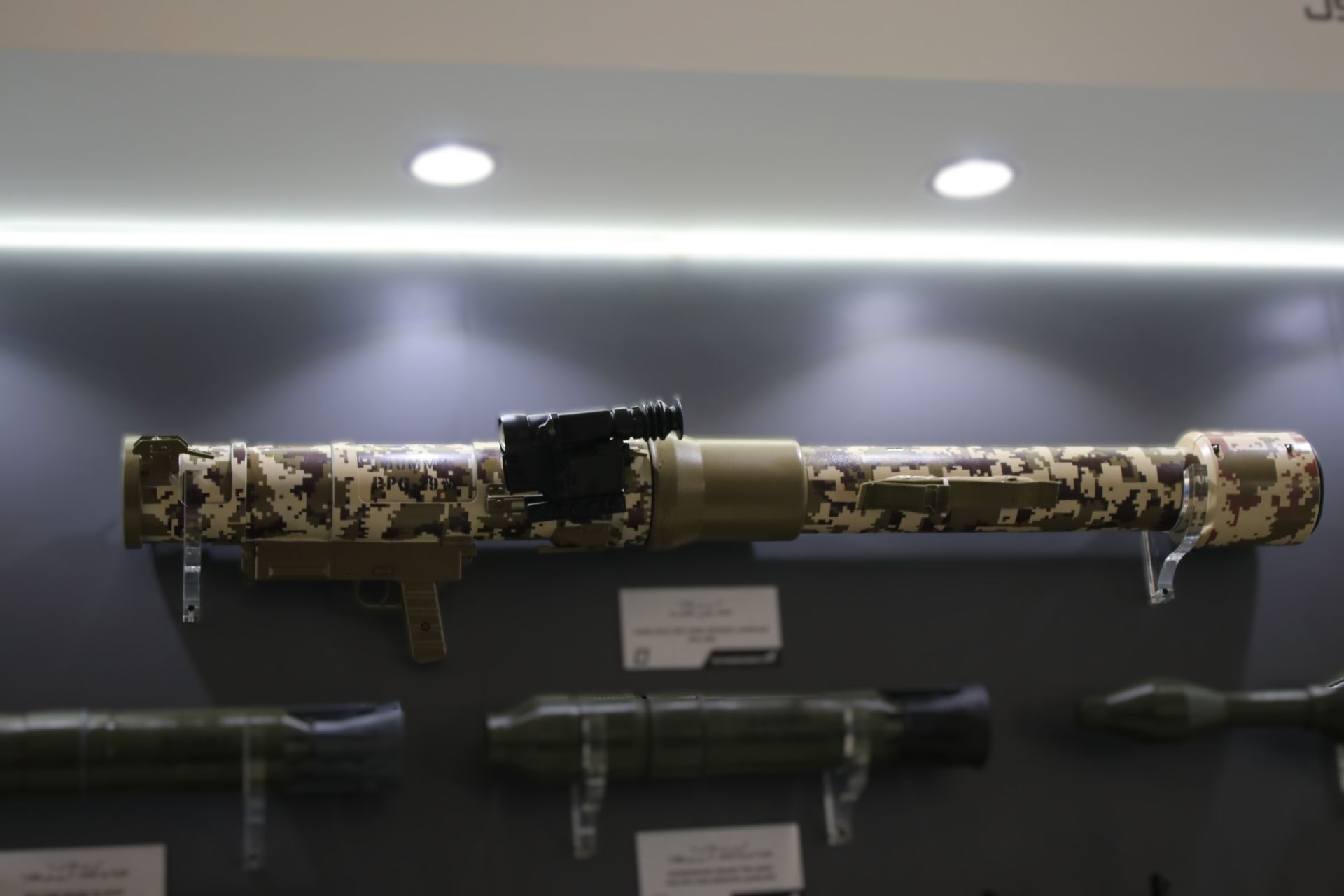 Russia unveiled the upgraded RPG-29M rocket launcher at the World Defense Show 2026, featuring a new thermal sight and a family of redesigned 105 mm munitions aimed at export customers (Picture Source: Army Recognition Group)
