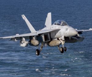 EA-18G Growler carrier-based airborne electronic warfare attack aircraft Boeing United States specifications technical data fact sheet pictures video