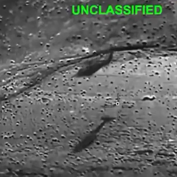 Declassified U.S. Department of Defense footage showing the recovery of Alpha in Iran (Picture source: US DoD)
