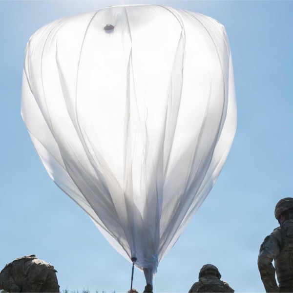 A U.S. Army micro-high-altitude balloon is launched by soldiers assigned to the 3rd Multi-Domain Task Force during Exercise Orient Shield 26 in Hokkaido, Japan, September 21, 2026. The U.S. Army has since confirmed that dozens of autonomous high-altitude balloons supported U.S. Central Command operations in the Middle East, marking a transition from limited experimentation to operational employment. (Picture source: U.S. Department of War/Defense)