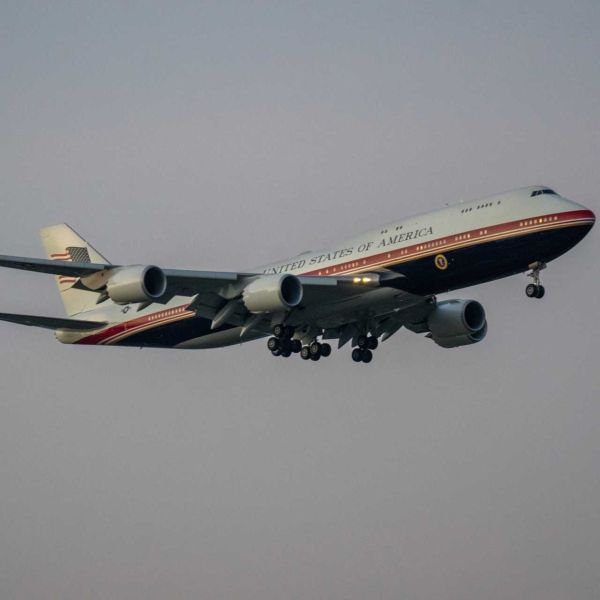 Delivered to Qatar in 2012 and gifted to the U.S. in 2025, this converted Boeing 747-8i became both an interim replacement for the aging Air Force One fleet and one of the most politically debated acceptances of a foreign aircraft in U.S. history. (Picture source: X/Andrew Leyden)