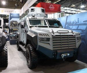 Founded in 2016, Roshel expanded rapidly by using commercial vehicle bases rather than proprietary military drivetrains, with the main chassis families including the Ford F-550, Ram 5500, and Toyota Land Cruiser 70. (Picture source: Army Recognition)