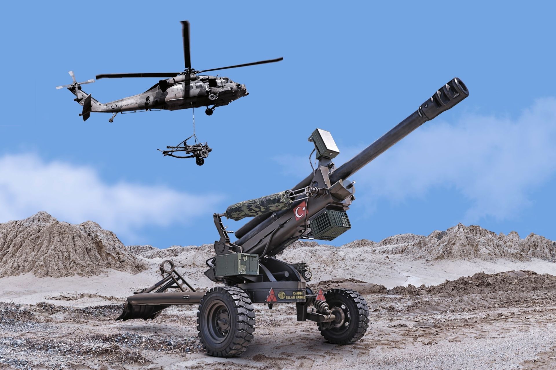 Türkiye’s MKE will supply Albania with six BORAN 105 mm air-transportable howitzers, giving NATO’s southeastern flank a lighter, faster artillery capability (Picture Source: MKE)