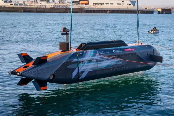 Britain is seeking defense industry input to shape the Royal Navy’s future Type 93 extra-large uncrewed underwater vehicle capability, including its payloads, autonomy, mission systems and support architecture (Picture Source: BAE Systems)