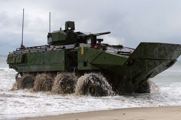ACV-30 Amphibious Combat Vehicle 30 mm cannon BAE Systems United States Marine Corps specifications technical review data fact sheet pictures video