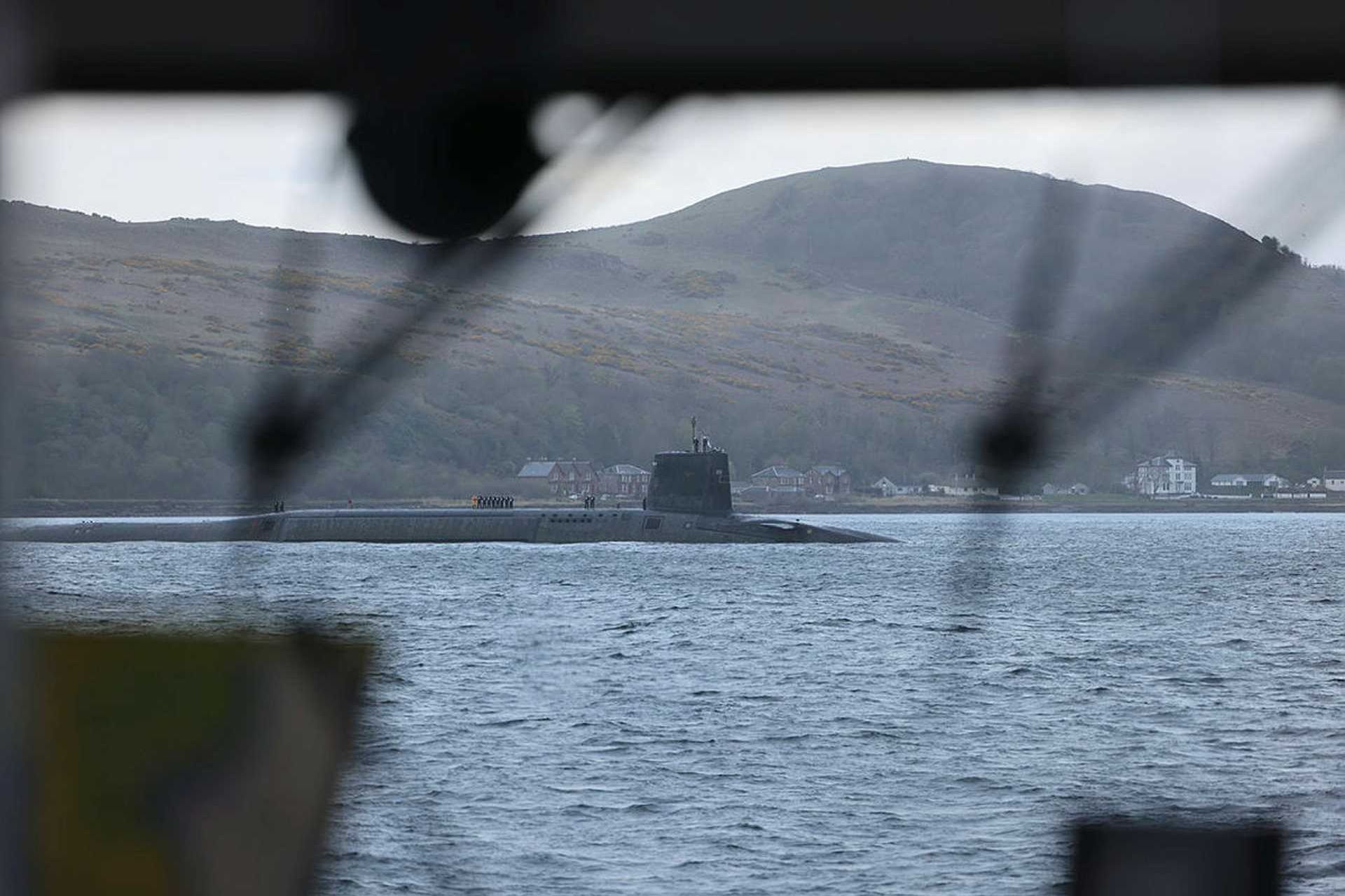 While one Vanguard submarine maintains an active deterrent patrol carrying nuclear-armed Trident II D5 ballistic missiles, the remaining deployments likely reflect post-maintenance sea trials and operational transit rather than additional nuclear patrols. (Picture source: UK MoD)