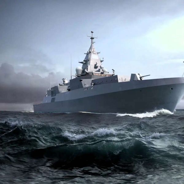 Saab will equip Germany’s four future F128 MEKO A-200 DEU frigates with the 9LV combat management system, Sea Giraffe radars, passive sensors and composite superstructures under an SEK 8.7 billion contract. The systems will integrate the ships’ air-defence, anti-surface and anti-submarine weapons into a common sensor-to-shooter architecture (Picture source: TKMS).
