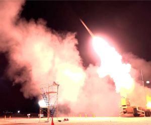 The THAAD missile defense system provides high-altitude interception of ballistic missiles and forms the upper layer of the U.S. Army's regional missile defense architecture.