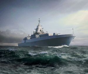Germany's F128 program, which replaces six canceled F126 frigates with eight MEKO A-200 DEU frigates by 2035, is primarily intended to detect, track, and engage submarines in the Baltic Sea, North Sea, North Atlantic, and High North. (Picture source: Bundeswehr)