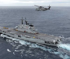 Commissioned on September 30, 1985, the Giuseppe Garibaldi served the Italian Navy for 39 years, operating as a carrier and command ship in Somalia, Kosovo, Afghanistan, Lebanon, and Libya. (Picture source: Italian Navy archives)