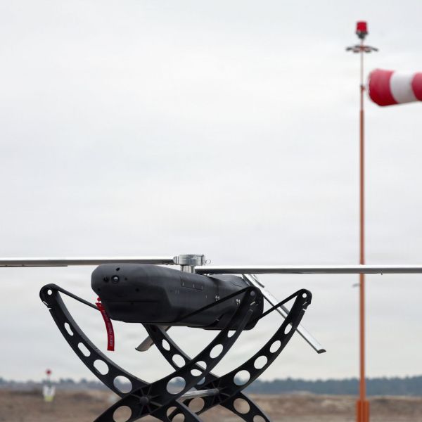 The Skyhammer counter-unmanned aircraft system undergoes performance and flight control validation during an exercise in Europe in March 2026. (Picture source: US DoD)