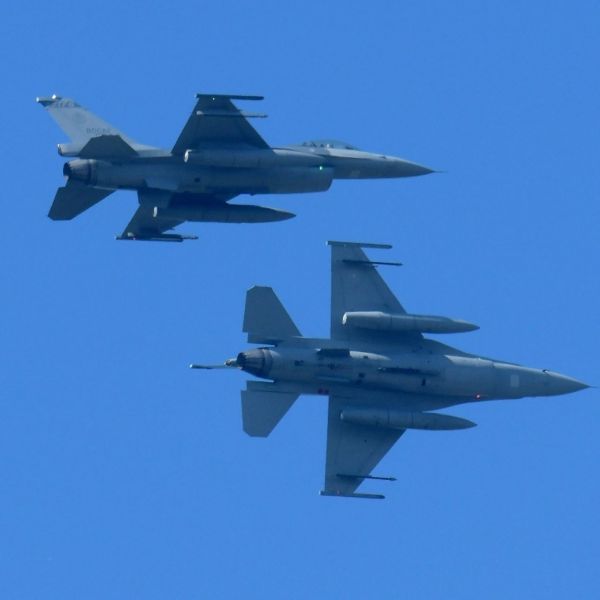 ROCAF F-16V Block 20 fighter in operational service. Taiwan’s upgraded Block 20 fleet will be complemented by 66 newly built F-16V Block 70 aircraft. (Picture source: ROCAF)