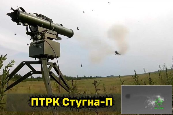 The main advantage of converting an ATGM such as Stugna-P into a short-range air defense system is that it reuses an already-produced missile architecture and industrial supply chain, while creating a faster-to-field and potentially cheaper interceptor for slow Russian UAVs without consuming more sophisticated Western SAMs. (Picture source: 1021 ЗАП)