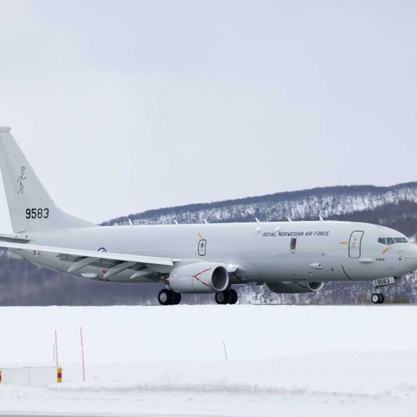 The P-8A Poseidon will patrol over the North Atlantic, improve Danish participation in the shared maritime picture, and reduce reliance on allied aircraft for missions around Greenland and the Faroe Islands. (Picture source: Norwegian MoD)