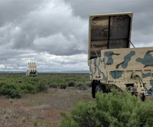 Surrogate radar-signature targets developed by the Oregon Air National Guard's 173rd Fighter Wing and Klamath Community College are deployed at Kingsley Field, Oregon, on May 29, 2026, to help F-35 pilots train against representative adversary air defense systems.