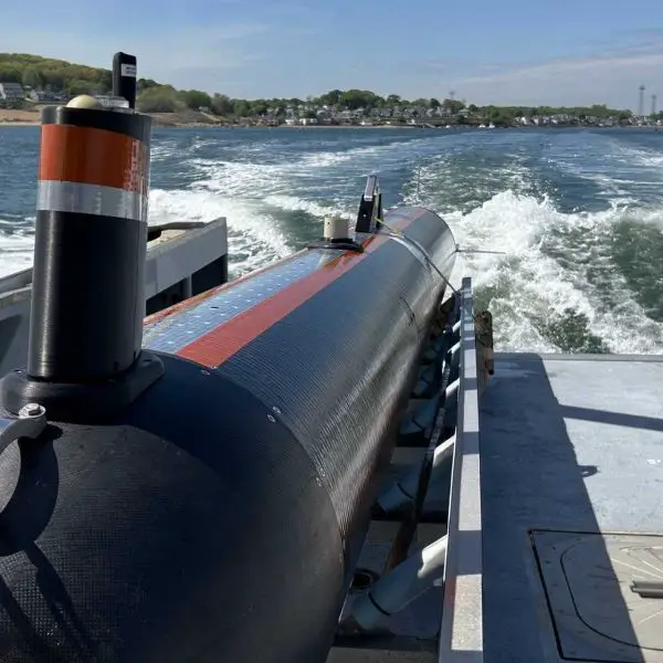 If the concept proves reliable in launch, transit, autonomy, and payload delivery, the MEDUSA could become one of the first purpose-built expendable submarine-launched autonomous mining systems in the U.S. Navy inventory. (Picture source: GDMS)