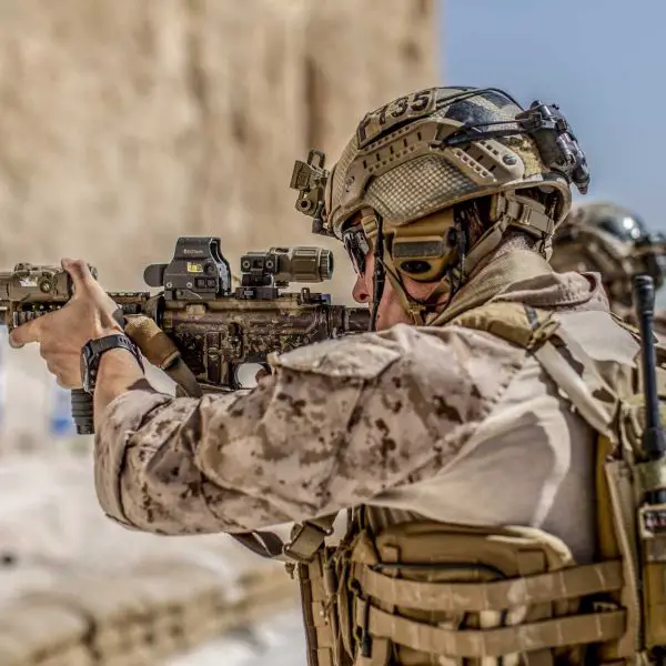 The HICAR program aims to create a 5.56×45mm assault rifle capable of extending the M4A1's effective engagement range from roughly 300 to 600 meters with extremely high-pressure 5.56 ammunition, without changing the weapon’s existing lower receiver, magazines, optics, suppressors, and logistics infrastructure. (Picture source: US Marines)