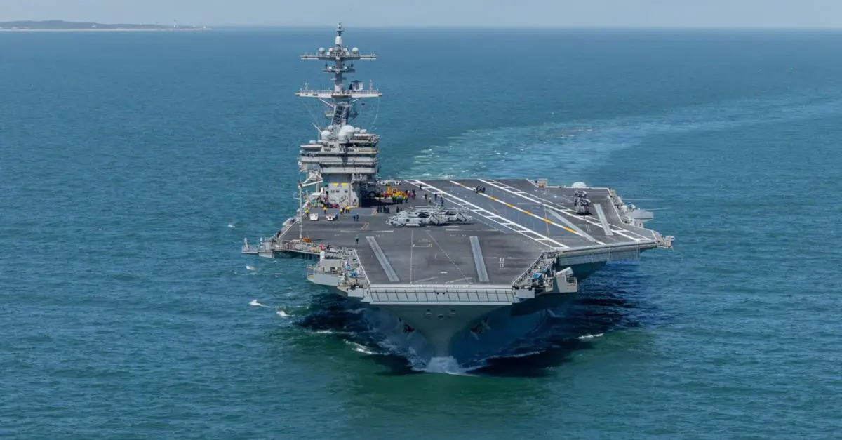 U.S. Navy Deploys Two Carrier Strike Groups Near Iran to Expand Air ...