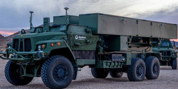DeepFires autonomous missile launcher Raytheon RTX Forterra Oshkosh Defense United States