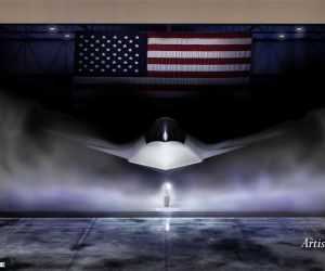 Artist’s rendering of the U.S. Air Force’s future Boeing F-47 sixth-generation stealth fighter, developed under the Next Generation Air Dominance (NGAD) program to provide extended combat range, enhanced survivability, and advanced air superiority capabilities in heavily contested airspace. (Picture source: U.S. Department of War/Defense)