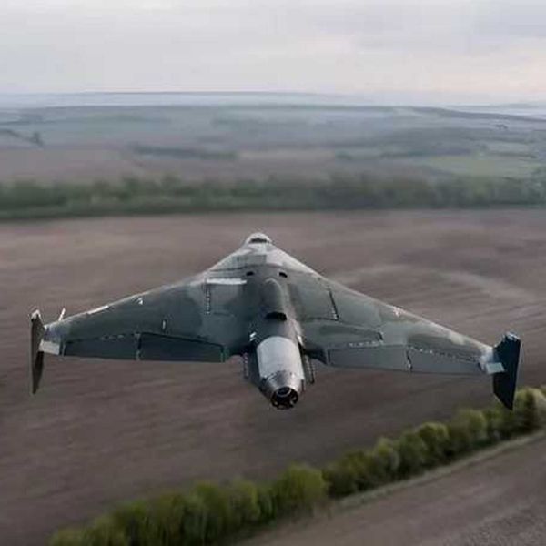 Russia is expanding its use of faster jet-powered Geran-4 drones against western Ukraine, with 105 jet-powered UAVs launched during the October 19-20 attacks and new Russian claims of flights exceeding 1,500 km. (Picture source: Ukrainian MoD)