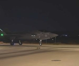 Israeli Air Force F-35I Adir prepares for takeoff ahead of strike operations against Iranian missile and nuclear infrastructure, reflecting operational assessments by the Israeli Ministry of Defense for deep-penetration missions against hardened targets.