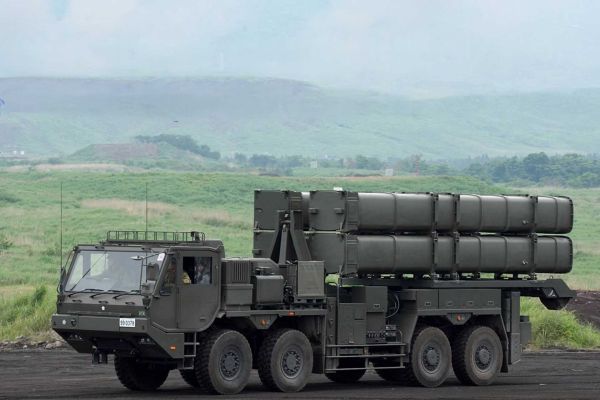 The Type 25 Surface-to-Ship Guided Missile (25SSM) was first publicly unveiled in its operational launcher configuration on October 3, 2026, at JGSDF Camp Kengun in Kumamoto. (Picture source: Japanese MoD)