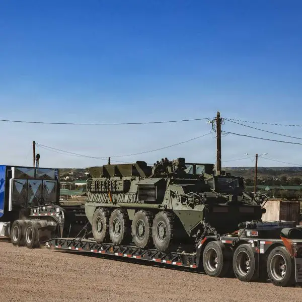 The U.S. Army's newly redesignated 3rd Stryker Brigade, 4th Infantry Division, began receiving Stryker 8×8 armored vehicles at Fort Carson, Colorado, roughly six weeks after its final M1A2 Abrams left the installation in mid-July. (Picture source: US Army)