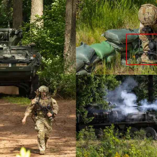 The U.S. Army trained 30mm Stryker armored vehicles alongside mortars, dismounted infantry, and one-way attack drones during a live-fire exercise at Joint Base Lewis-McChord, highlighting its push to integrate FPV-style strike drones into battalion-level combined arms operations for future Pacific conflict scenarios (Picture Source: U.S. Army / Edited By Army Recognition Group)