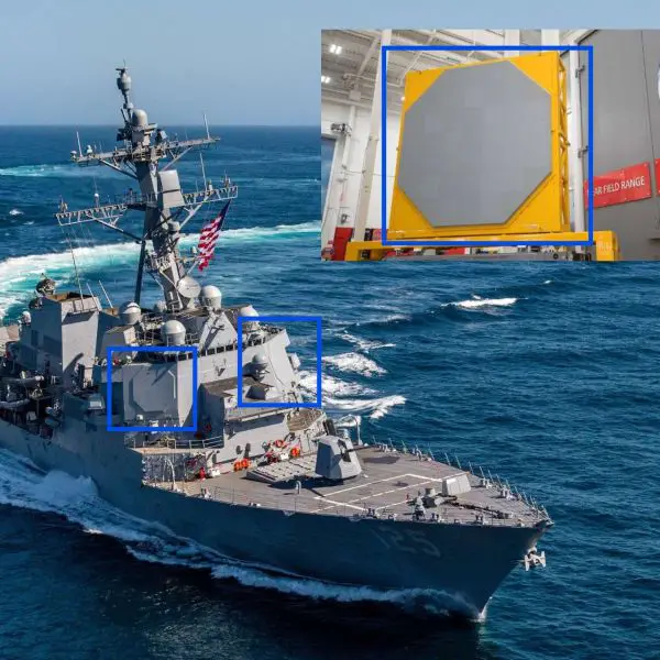 Raytheon is developing advanced software and signal-processing algorithms to help U.S. Navy SPY-6 radars detect and classify smaller, harder-to-track targets at greater distances (Picture Source: Raytheon / U.S. Navy)