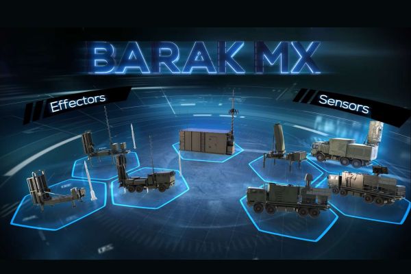 BARAK MX Integrated Air and Missile Defence System IAI Israel specifications technical review data fact sheet interceptor missiles radar pictures video