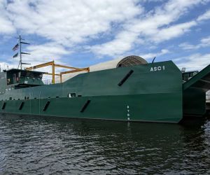 Ancillary Surface Craft ASC amphibious logistics and littoral maneuver landing ship vessel United States specifications technical data review fact sheet pictures video
