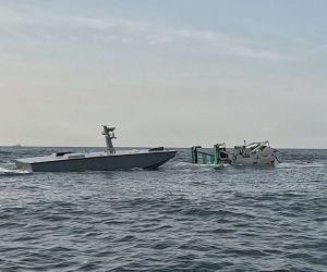 The U.S. Navy has successfully demonstrated repeated robotic at-sea refueling of its T38 unmanned surface vessel marking a major step toward longer-duration autonomous maritime operations with reduced dependence on port infrastructure and crewed logistics support (Picture Source:  Naval Air Warfare Center Weapons Division)