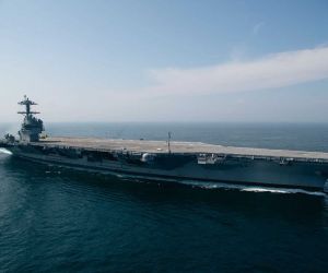 The USS Doris Miller (CVN-81) is the fourth Ford-class carrier planned after the USS Gerald R. Ford (CVN-78),  USS John F. Kennedy (CVN-79), and USS Enterprise (CVN-80). (Picture source: HII)