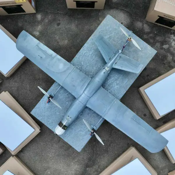 Starlink and Starshield terminals allow Ukrainian drones to transmit live video, receive targeting updates, and remain under operator control hundreds of kilometres beyond conventional radio range, enabling long-range strikes, reconnaissance, and interceptions against Russian forces. (Picture source: Ukrainian MoD)