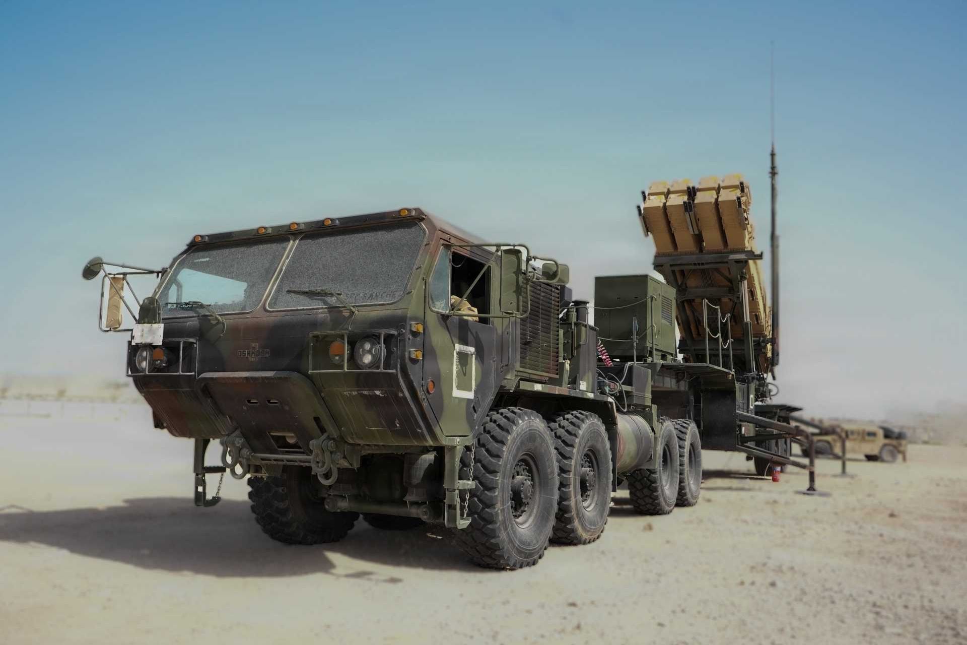 A U.S. Army Patriot air-defense system deployed in the Middle East supports regional force protection. Its radar and guided interceptors are designed to counter aircraft, cruise missiles and tactical ballistic missiles. (Picture source: U.S. Army)