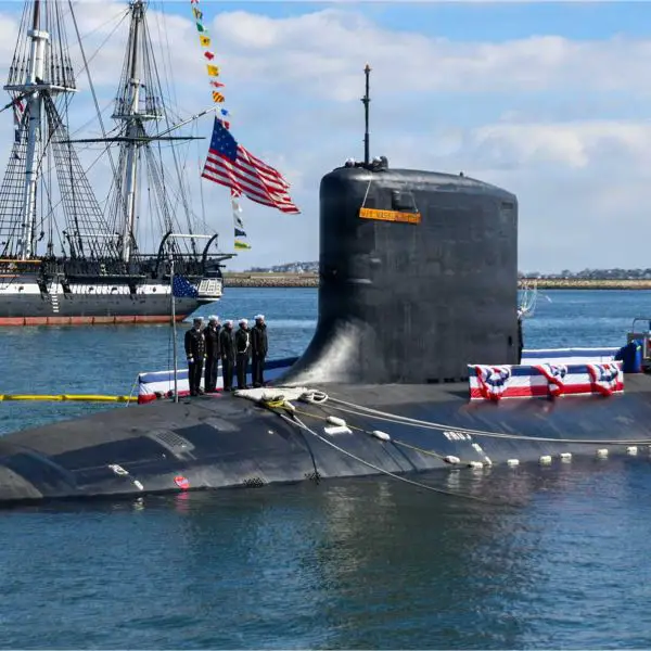 USS Massachusetts (SSN 798), the U.S. Navy’s 25th Virginia-class nuclear-powered attack submarine, has been cleared for Fleet tasking after completing shakedown trials. The Navy waived its planned post-shakedown shipyard period, accelerating the Block IV submarine into operational service and increasing available U.S. undersea combat power in the Indo-Pacific.
