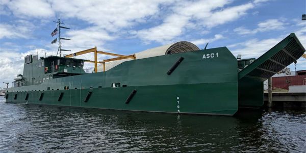 Ancillary Surface Craft ASC amphibious logistics and littoral maneuver landing ship vessel United States specifications technical data review fact sheet pictures video