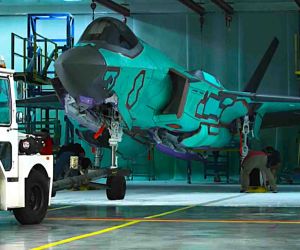 Germany’s first F-35A has entered the stealth finishing stage at Lockheed Martin’s Fort Worth facility, moving the Luftwaffe’s inaugural fifth-generation fighter closer to first flight and delivery (Picture source: Lockheed Martin)