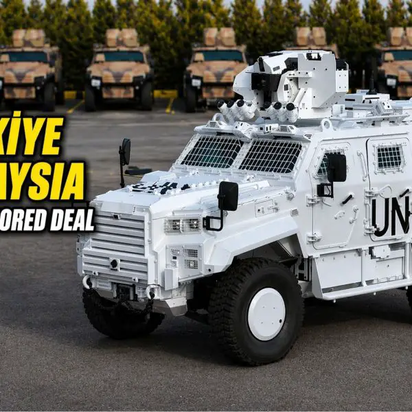 Nurol Makina delivered 20 Ejder Yalçın 4x4 vehicles to Malaysia, locally named Panthera, now operated by the armed forces and deployed in Lebanon under UNIFIL.(Picture source: Nurol Makina/ Army Recognition Edited)